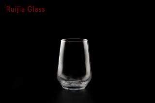 RUIJIA GLASS Copo de Uísque Cristal Highball Copo de Vidro Transparente Café Leite Chá Bar Doméstico Artigos de Bebida Presentes RJCBC011