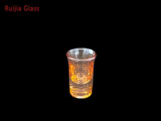 RUIJIA GLASS Copo de Dose Personalizado de 40 ml Copo de Licor de Vodka Barato RJCBX084