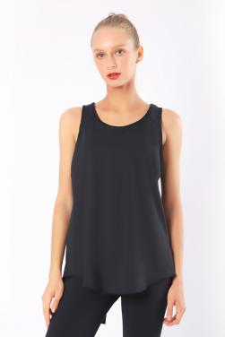 Ladies Back Opening Sports Yogo Vest-HM22FW609