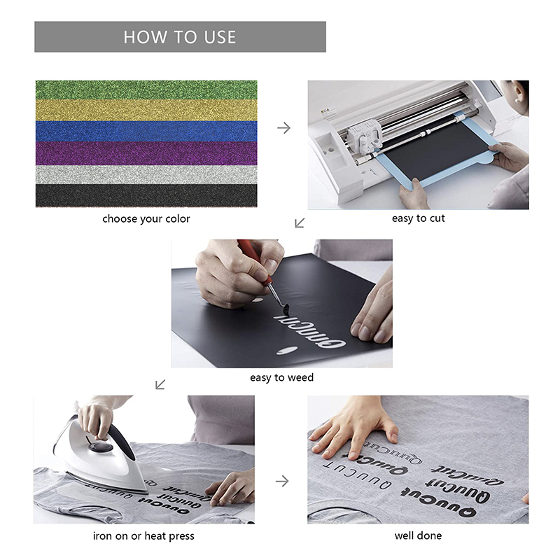 Heat Transfer Vinyl Sheets Bundle Set H01-1502