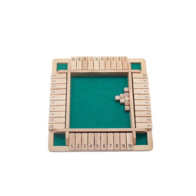 Shut The Box Dice Game US-SHUTTHEBOX-US01