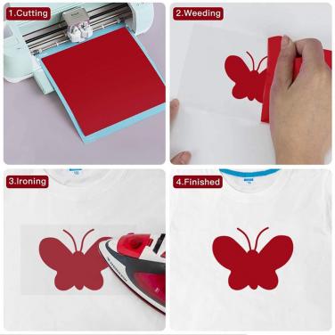 Heat Transfer Vinyl Sheets Bundle Set H01-1001R