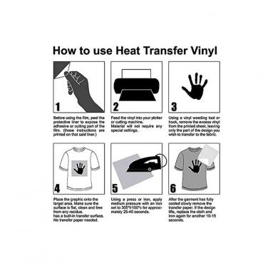 Heat Transfer Vinyl Sheets Bundle Set H01-302508