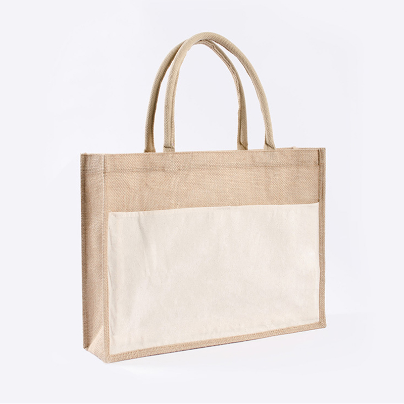 Experienced supplier of Sublimation jute burlap tote shopping bag