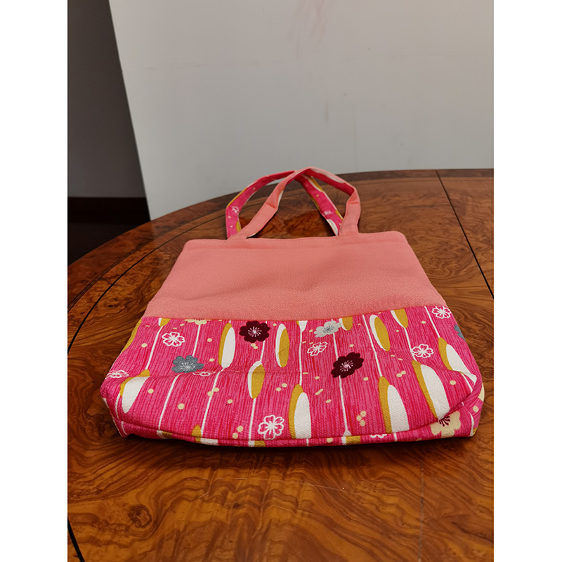 WBL-030-pink Crepe tote bag