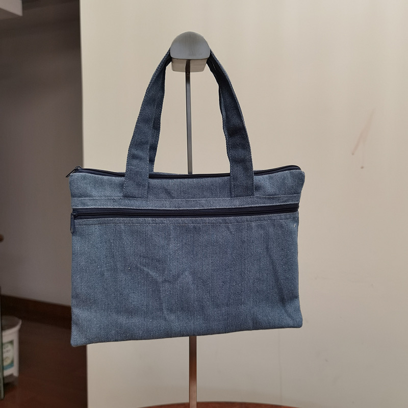 WBL-037-babyblue denim iPad bag