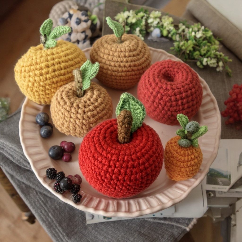 Crochet Fruits