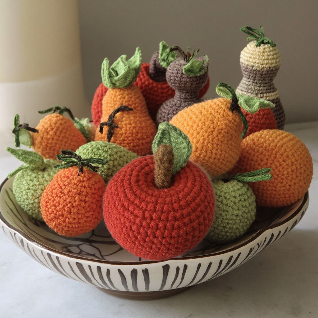 Crochet Fruits