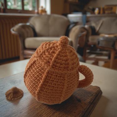 Crochet porcelain