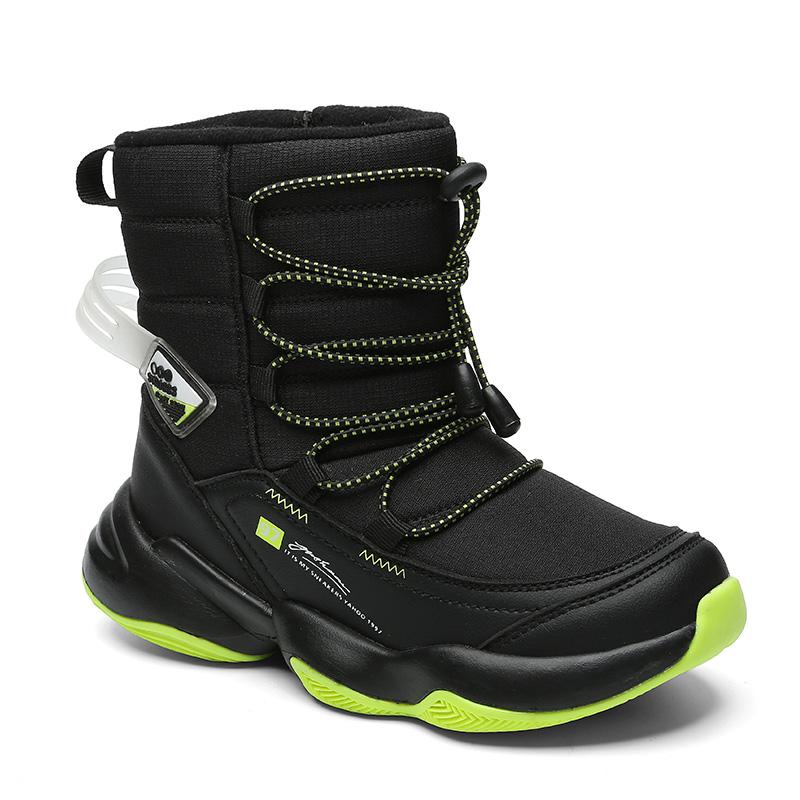 Children Outdoor Hiking Boots,Kids Winter Warm Sneaker Shoes