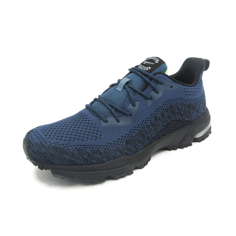Men Breathable Flyknit Upper Running Shoes,Casual Sneakers