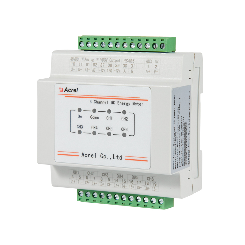 Acrel AMC16Z-DETT Multi-Circuits DC Energy Meter