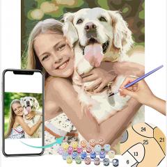 Personalised 30*40CM Without Frame