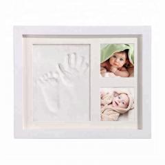 Baby Handprint Footprint Photo Frame