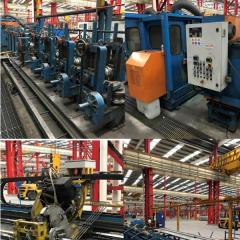 Second-hand equipment 3" laser welding producing line for stainless steel pipe