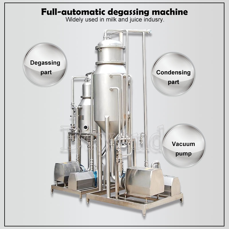 Full-automatic degassing machine