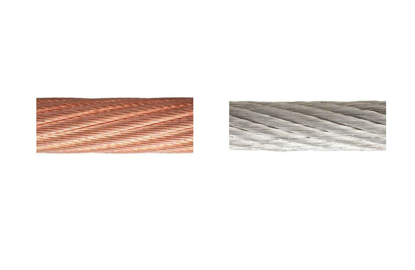 Conductor trenzado de cobre flexible desnudo o estañado (TJR, TJRX)