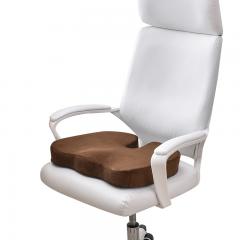 Sinowarm memory foam U shape seat cushion-short plush