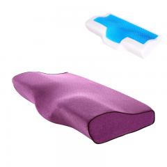 Memory foam butterfly shape pillow with cool gel