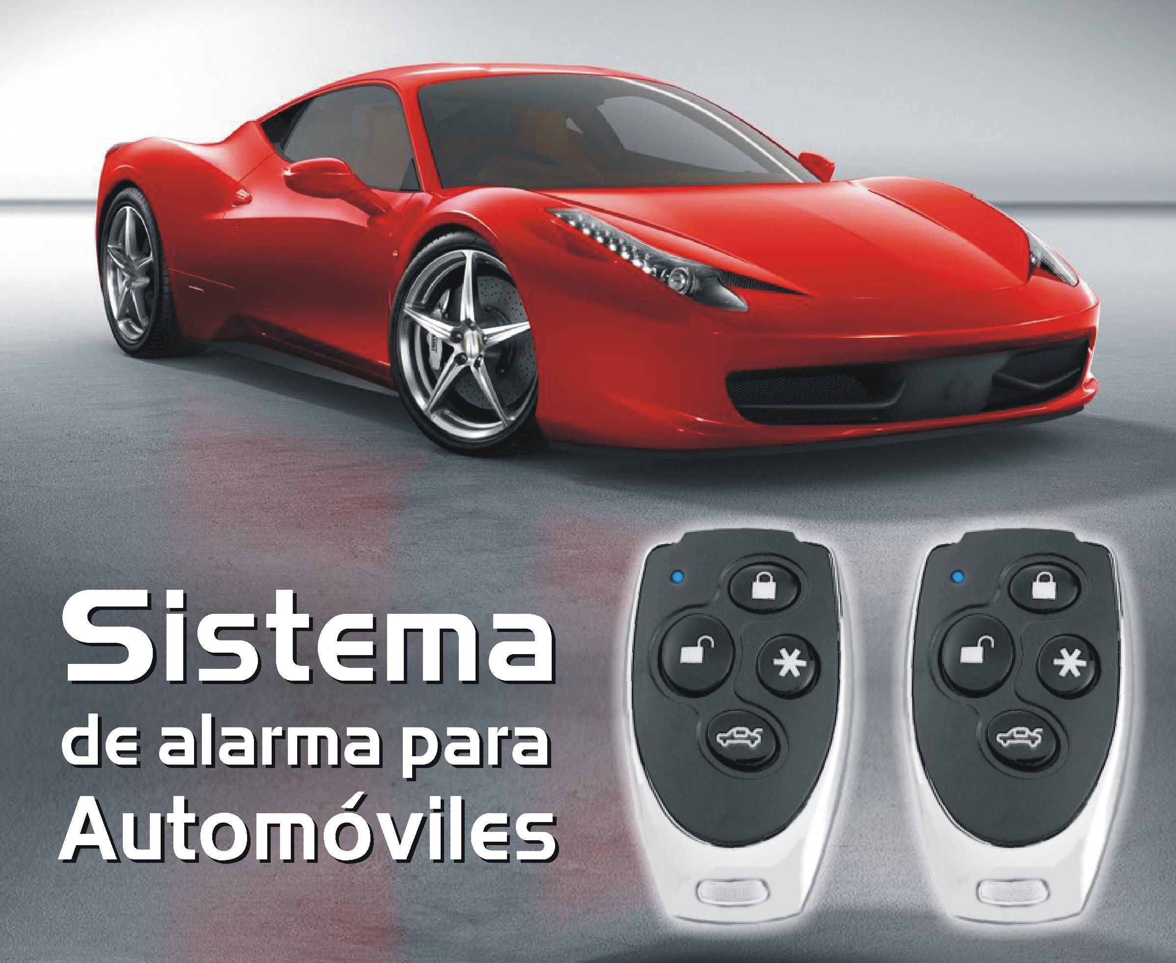 Sistema de alarma para automóviles