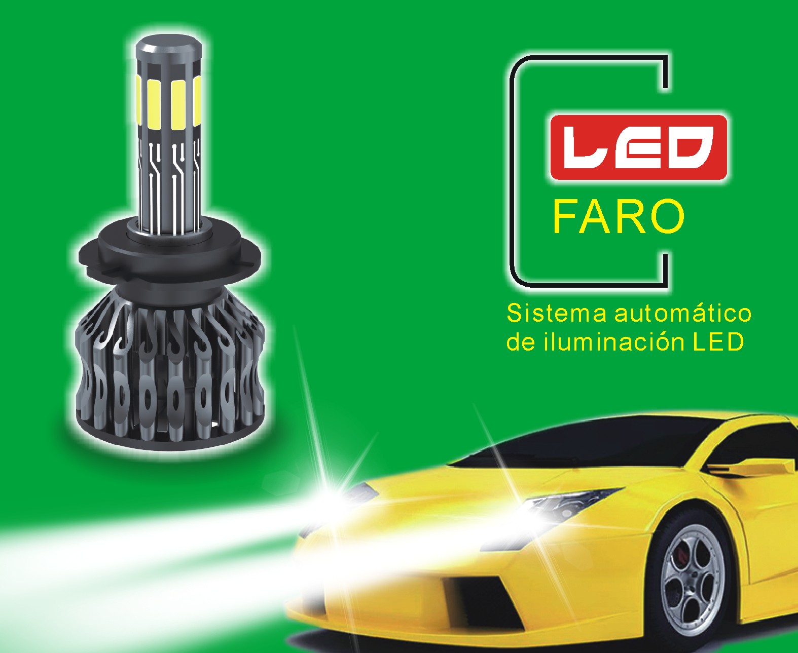 Faros LED para automóviles