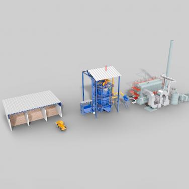 Biomass Gasification Boiler Heating System (UFBG)