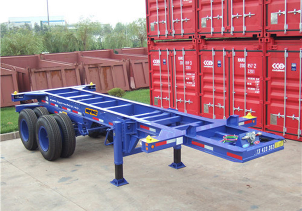 Best Seller 2Axles 20 Ft Extendable Container Chassis Supplier MPMC
