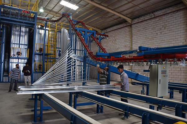 How to successfully install a powder coating line