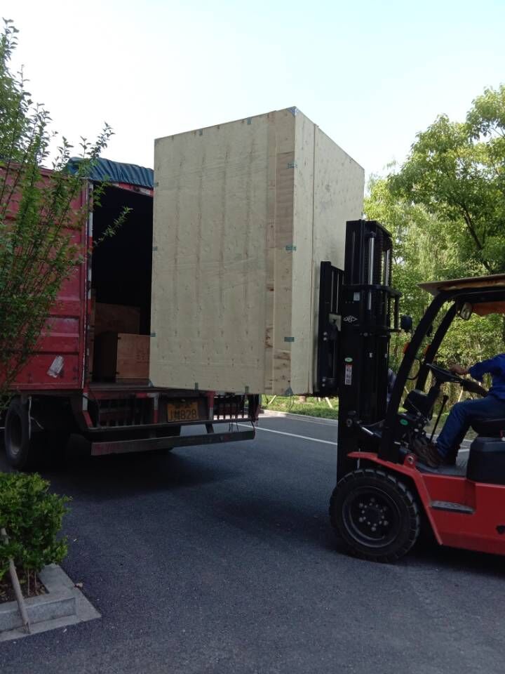 powder center deliveried to India