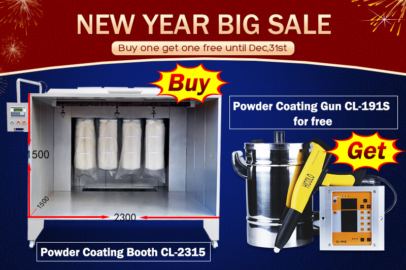 powder coating recovery booth
