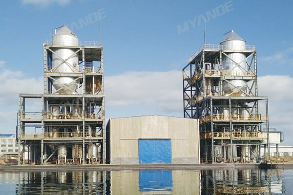 Chemical wastewater MVR evaporation & crystallization system