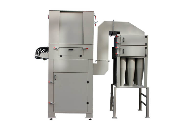 cyclone powder recovery system