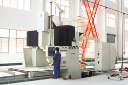 Gantry vertical machining center