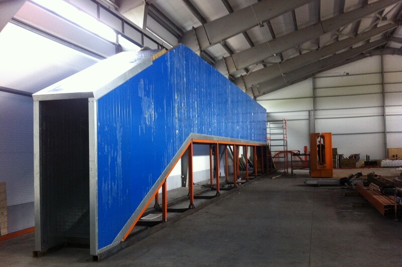 curing tunnel