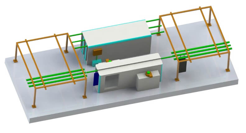 powder coating line design