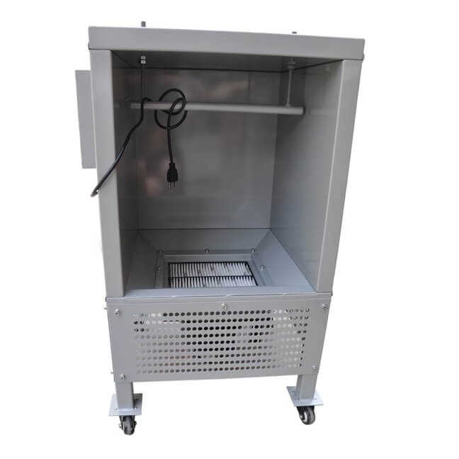 manual powder coating booth