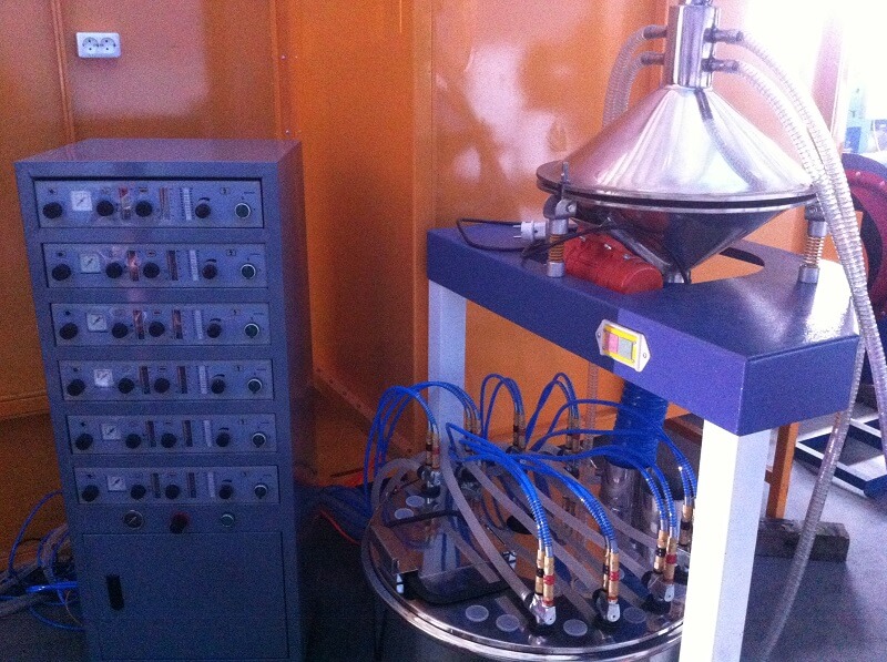 automatic powder reycling system