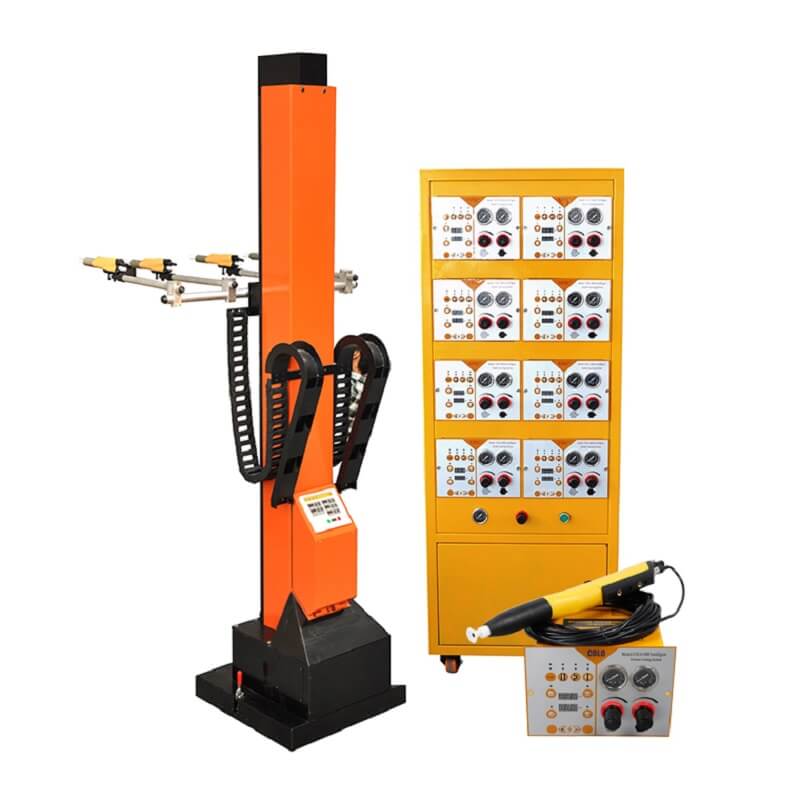 automatic powder coating gun