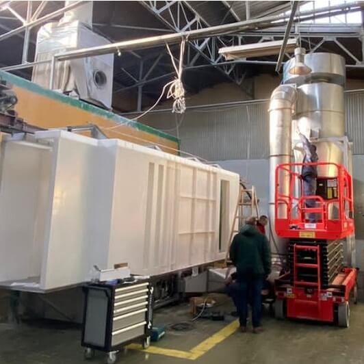 cyclone powder dust collector