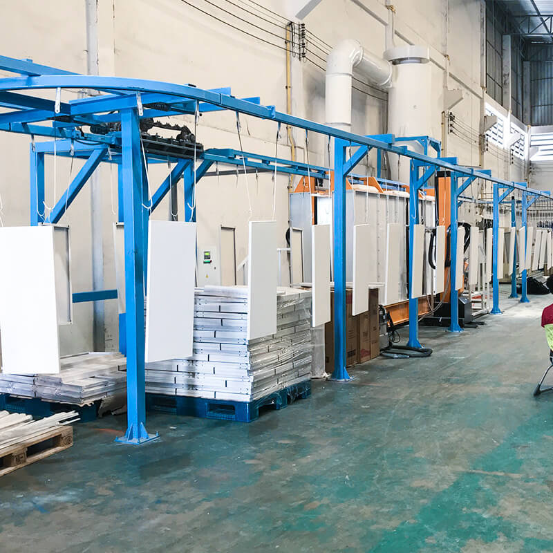 cyclone powder coating system