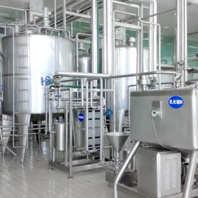 Mini milk processing line