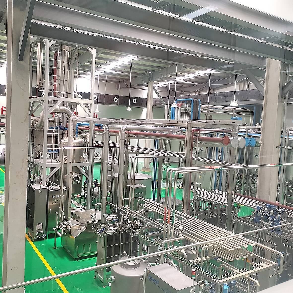 Milk and dairy product processing line equipment