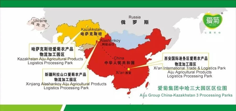 Aiju Group China-Kazakhstan 3 Processing Parks