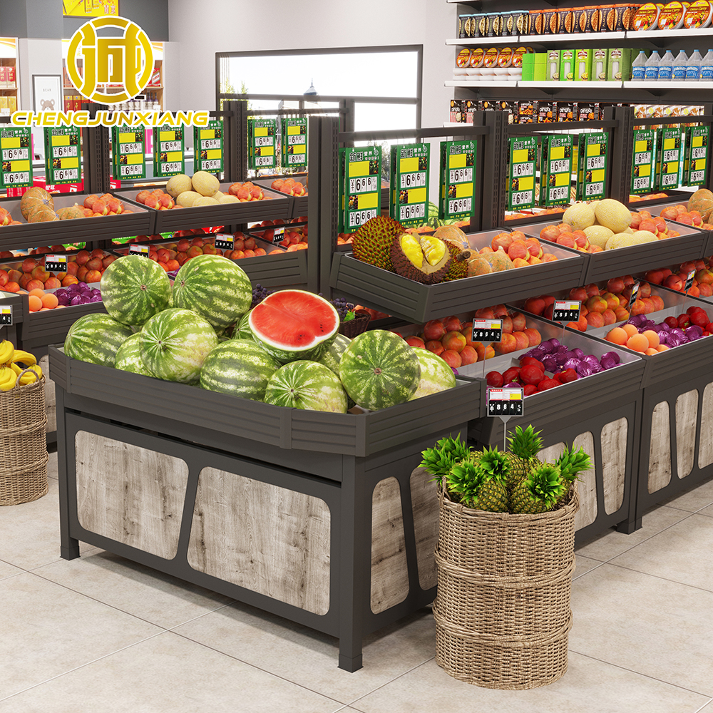 Fruit and Vegetable Shelves CJXGS04 For Sale Qingdao Chengjunxiang