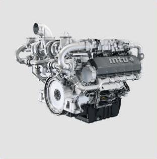 exporting complete engine and engine components for MTU