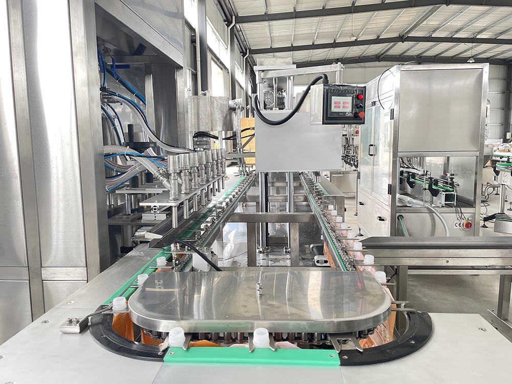 juice packing machine of filling part juice packing machine of filling part