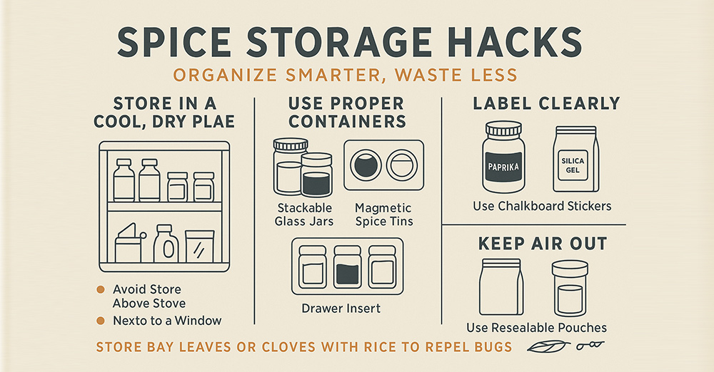 Spice Storage Hacks Spice Storage Hacks