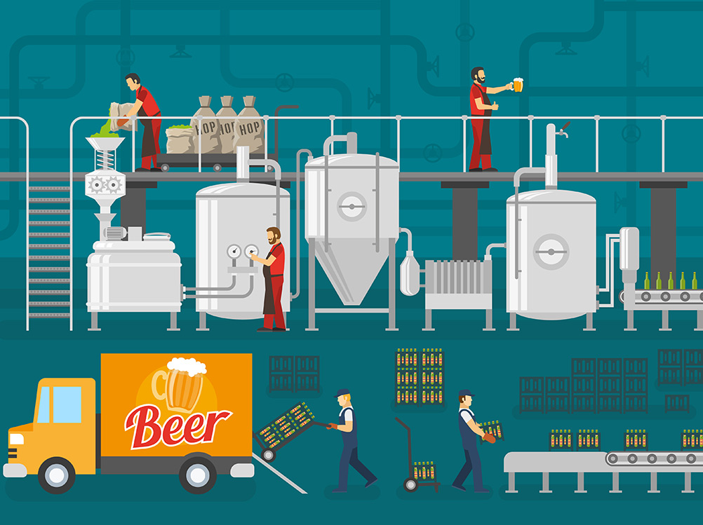 Beer Filling Machine Line operation flow Beer Filling Machine Line operation flow