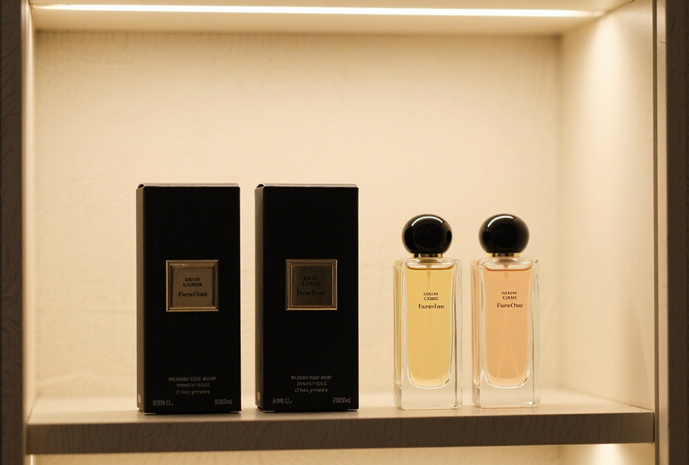 Storage of perfumes Storage of perfumes