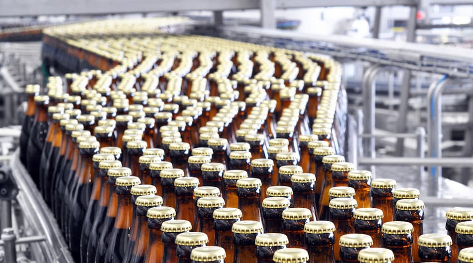 Glass Bottle Filling Machine Finished Product Display Glass Bottle Filling Machine Finished Product Display